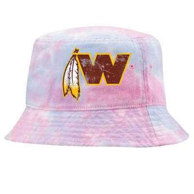 Dan W Quinn Funny W Design Tie-Dyed Bucket Hat