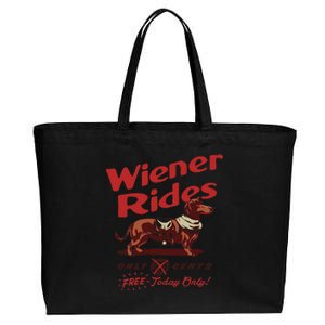 Dachshund Wiener Rides Only 25 Cents Free Today Only Cotton Canvas Jumbo Tote