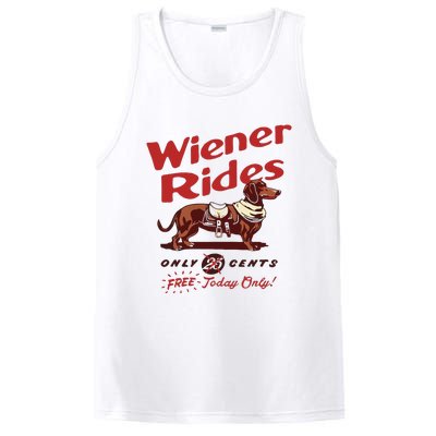 Dachshund Wiener Rides Only 25 Cents Free Today Only PosiCharge Competitor Tank