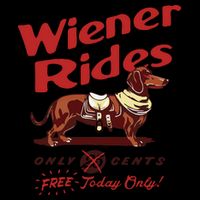 Dachshund Wiener Rides Only 25 Cents Free Today Only 16 in Basic Backpack
