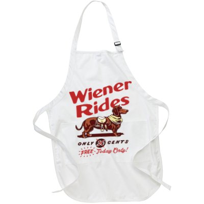 Dachshund Wiener Rides Only 25 Cents Free Today Only Apron