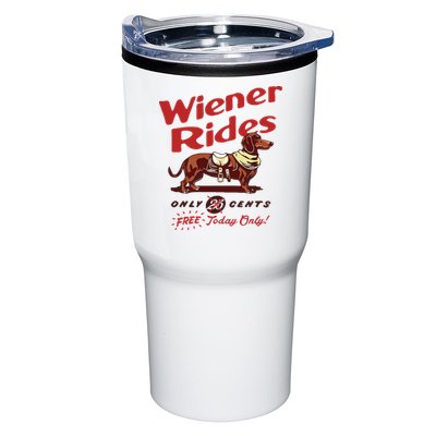 Dachshund Wiener Rides Only 25 Cents Free Today Only Tumbler