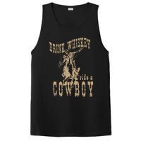 Drink Whiskey Ride a Cowboy PosiCharge Competitor Tank