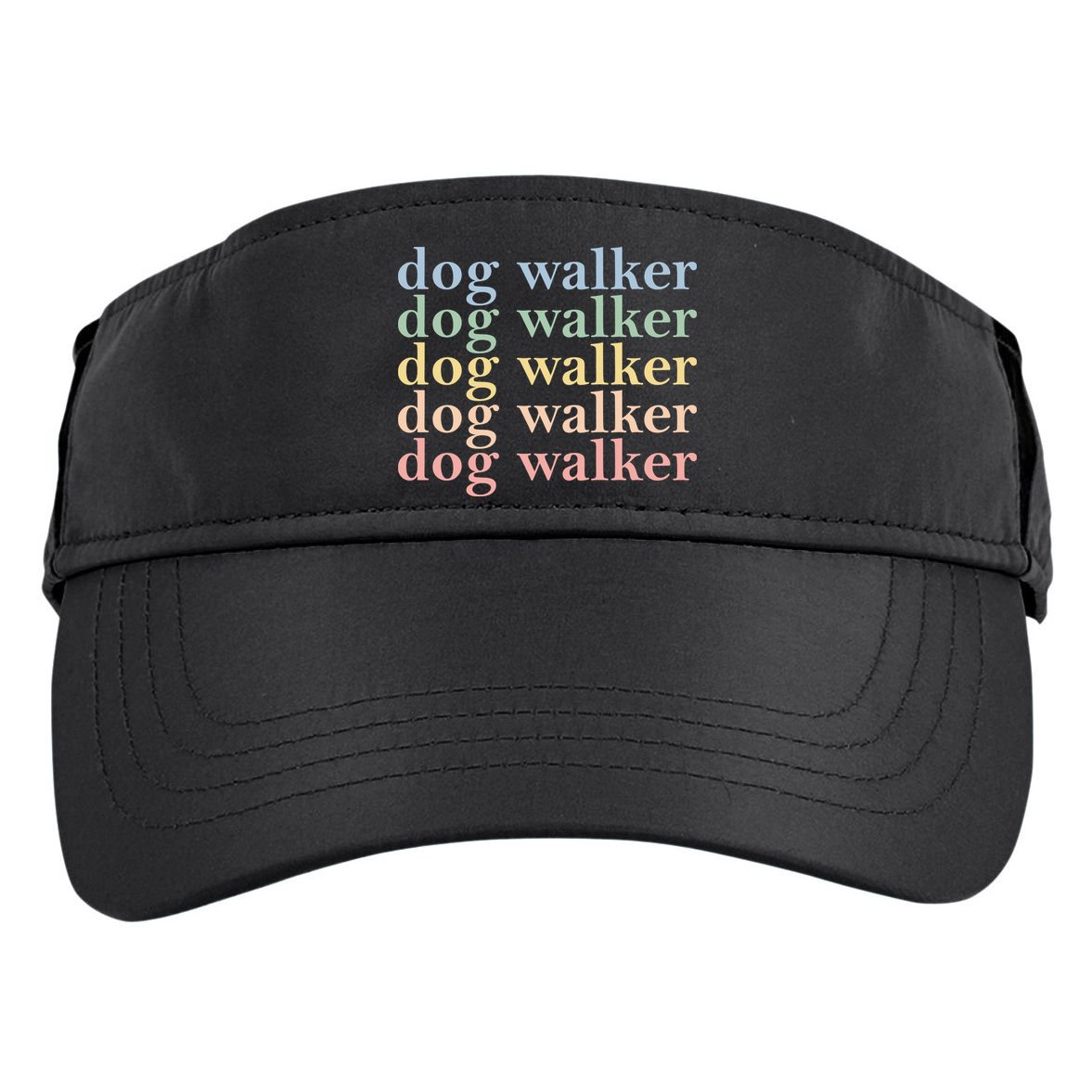 Dog Walker Retro Adult Drive Performance Visor