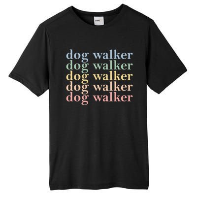 Dog Walker Retro Tall Fusion ChromaSoft Performance T-Shirt