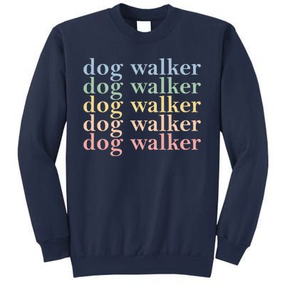 Dog Walker Retro Sweatshirt