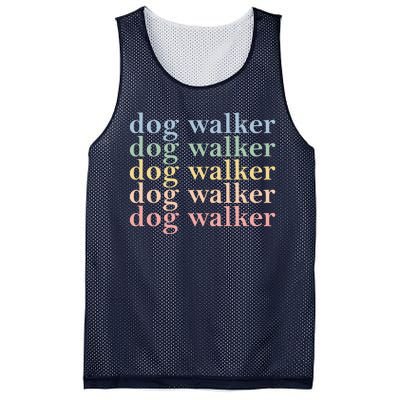 Dog Walker Retro Mesh Reversible Basketball Jersey Tank