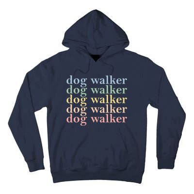 Dog Walker Retro Tall Hoodie