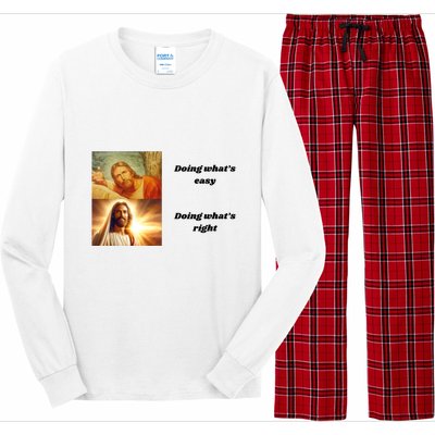 Doing WhatS Right Long Sleeve Pajama Set