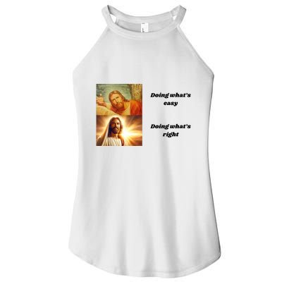 Doing WhatS Right Women’s Perfect Tri Rocker Tank