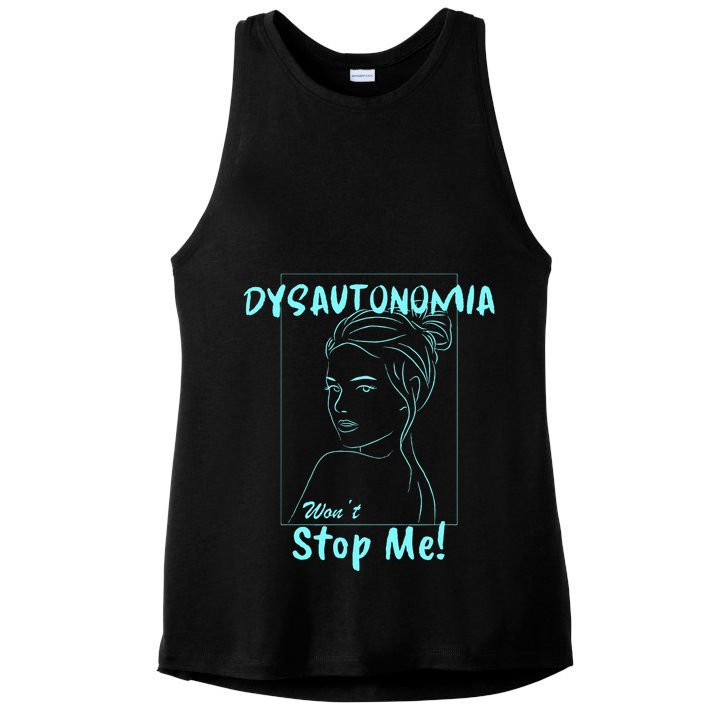 Dysautonomia Won't Stop Me! Ladies PosiCharge Tri-Blend Wicking Tank