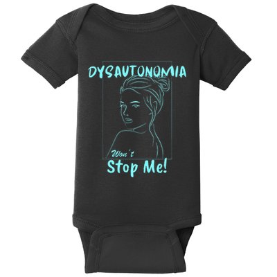 Dysautonomia Won't Stop Me! Baby Bodysuit