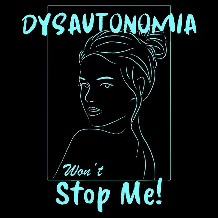 Dysautonomia Won't Stop Me! Cropped Pullover Crew