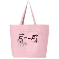 Design With Sir Isaac Newtons Third Law 25L Jumbo Tote