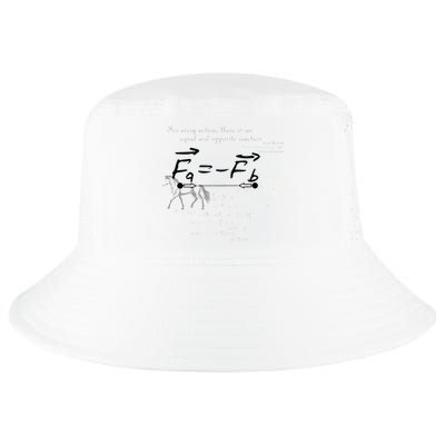 Design With Sir Isaac Newtons Third Law Cool Comfort Performance Bucket Hat