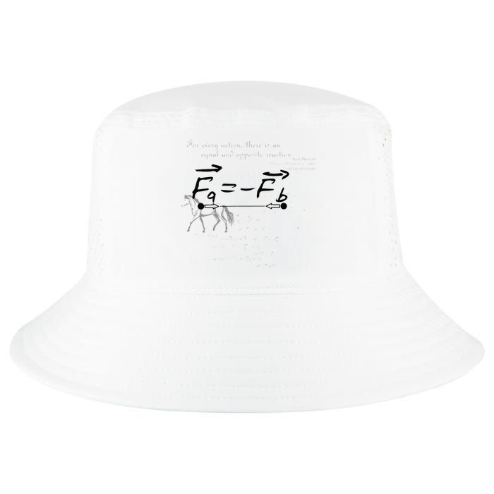 Design With Sir Isaac Newtons Third Law Cool Comfort Performance Bucket Hat