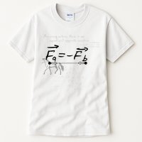Design With Sir Isaac Newtons Third Law Tall T-Shirt