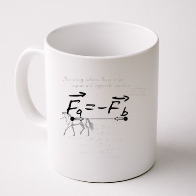 Design With Sir Isaac Newtons Third Law Mug