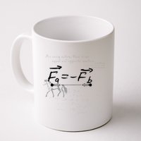 Design With Sir Isaac Newtons Third Law Mug
