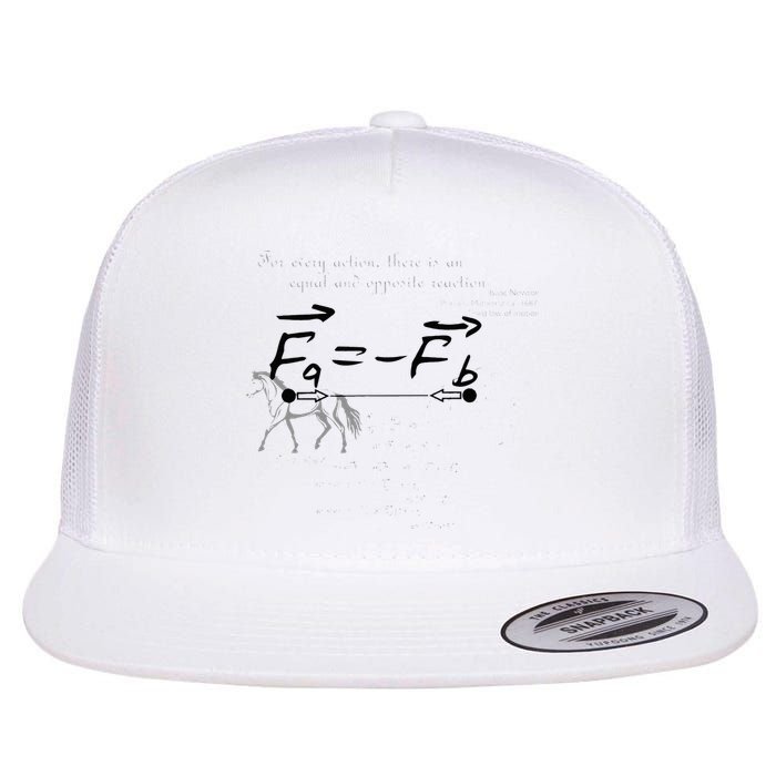 Design With Sir Isaac Newtons Third Law Flatbill Hat