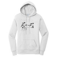 Design With Sir Isaac Newtons Third Law Women's Pullover Hoodie