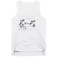 Design With Sir Isaac Newtons Third Law Tank Top