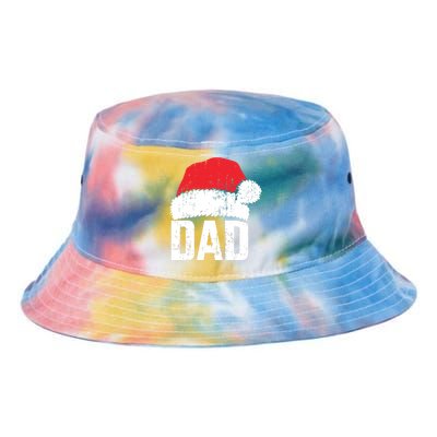 Dad With Santa Claus Hat Matching Family Christmas Pajama Tie Dye Newport Bucket Hat