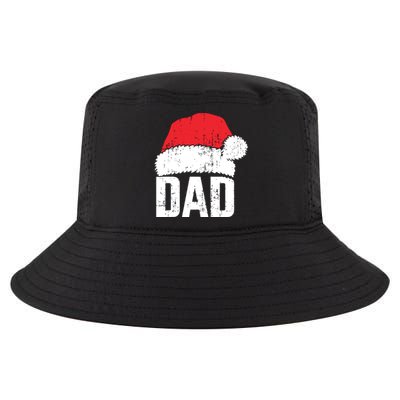 Dad With Santa Claus Hat Matching Family Christmas Pajama Cool Comfort Performance Bucket Hat