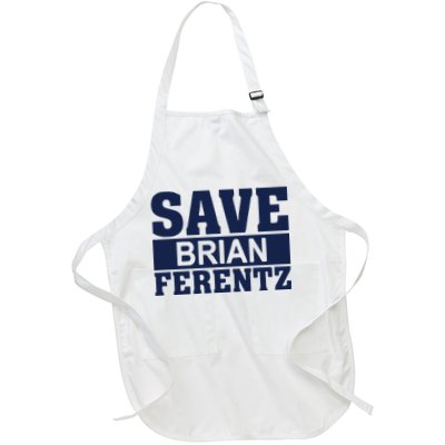 Dave Wischnowsky Save Brian Ferentz Full-Length Apron With Pockets