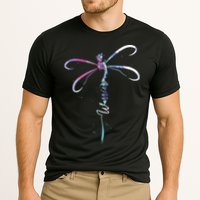 Dragonfly Warrior Semicolon Suicide Prevention Awareness Cooling Performance Crew T-Shirt