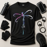 Dragonfly Warrior Semicolon Suicide Prevention Awareness Cooling Performance Crew T-Shirt