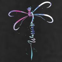 Dragonfly Warrior Semicolon Suicide Prevention Awareness Adult Drive Performance Visor