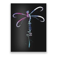 Dragonfly Warrior Semicolon Suicide Prevention Awareness Poster