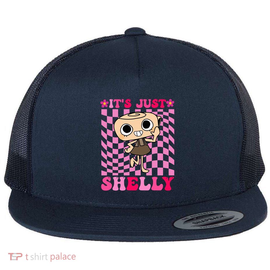 Dandy World Shelly _ ItS Just A Shelly Dandy World Flat Bill Trucker Hat