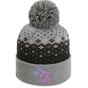 Dragonfly Warrior Suicide Prevention Awareness The Baniff Cuffed Pom Beanie