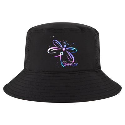 Dragonfly Warrior Suicide Prevention Awareness Cool Comfort Performance Bucket Hat
