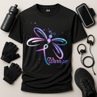 Dragonfly Warrior Suicide Prevention Awareness Cooling Performance Crew T-Shirt