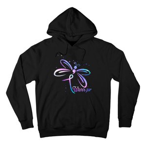 Dragonfly Warrior Suicide Prevention Awareness Hoodie