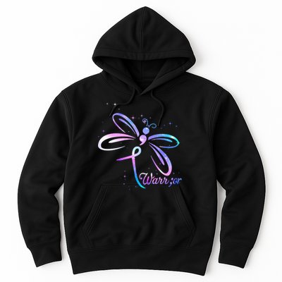 Dragonfly Warrior Suicide Prevention Awareness Hoodie