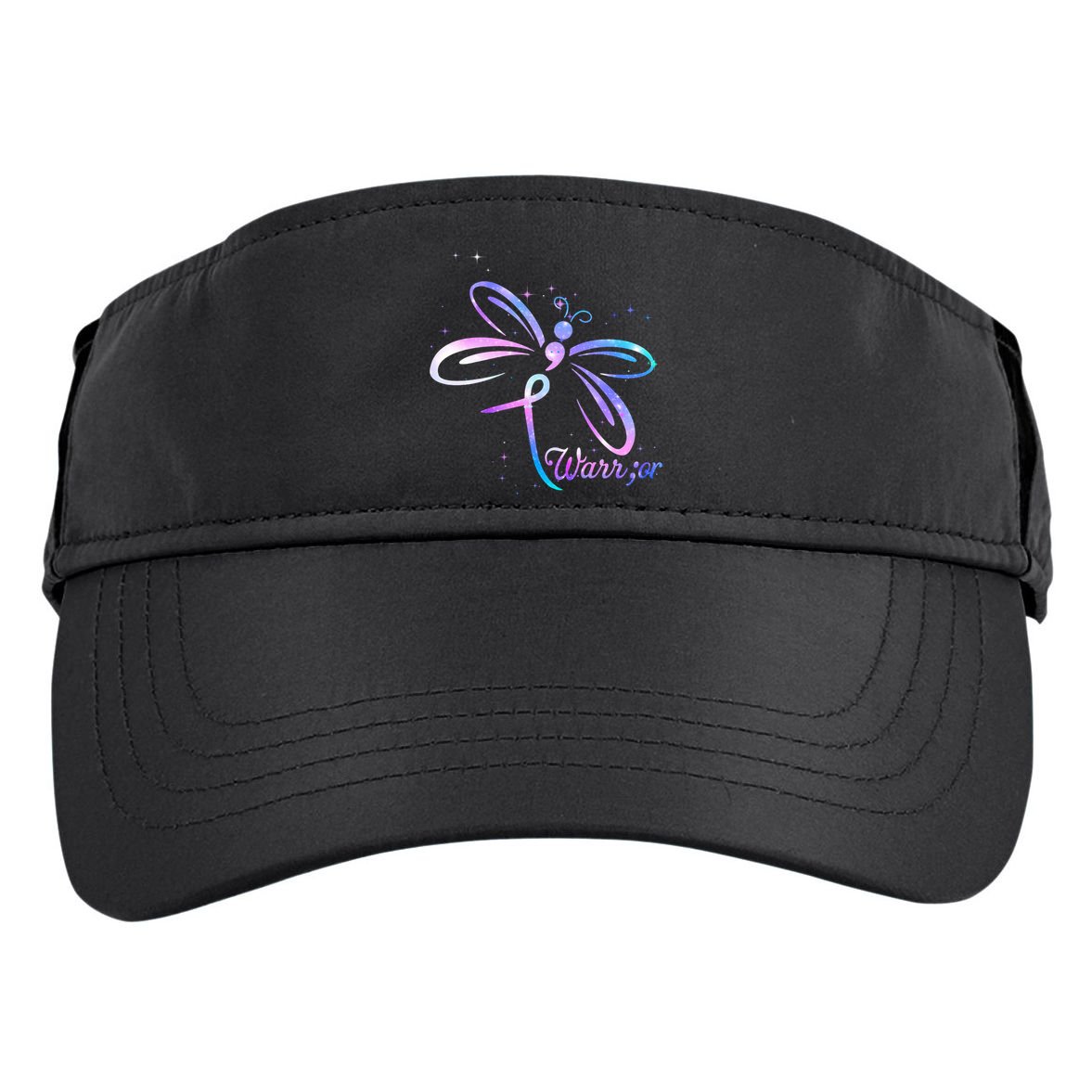 Dragonfly Warrior Suicide Prevention Awareness Adult Drive Performance Visor