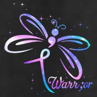 Dragonfly Warrior Suicide Prevention Awareness Adult Drive Performance Visor