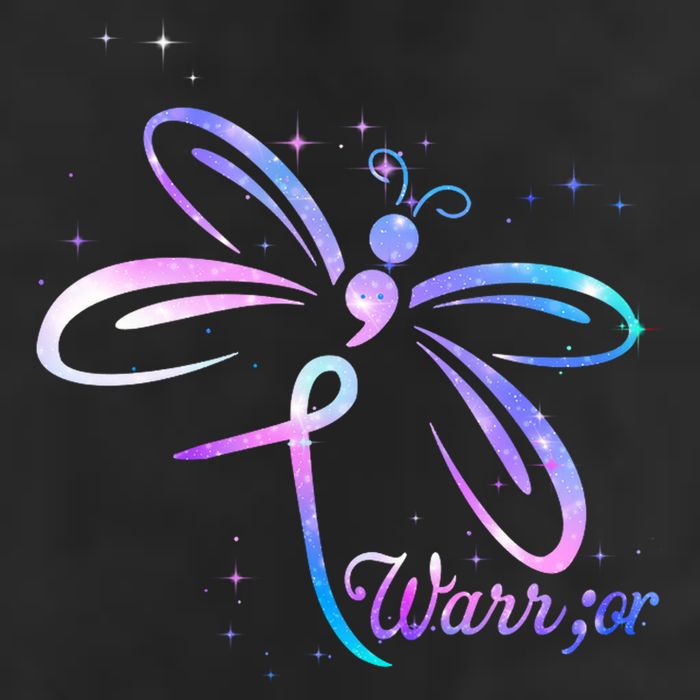 Dragonfly Warrior Suicide Prevention Awareness Adult Drive Performance Visor