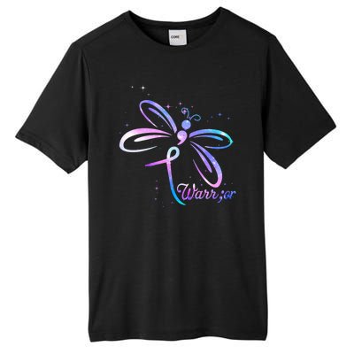 Dragonfly Warrior Suicide Prevention Awareness Tall Fusion ChromaSoft Performance T-Shirt