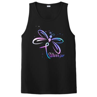 Dragonfly Warrior Suicide Prevention Awareness PosiCharge Competitor Tank