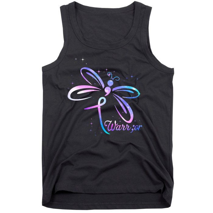 Dragonfly Warrior Suicide Prevention Awareness Tank Top