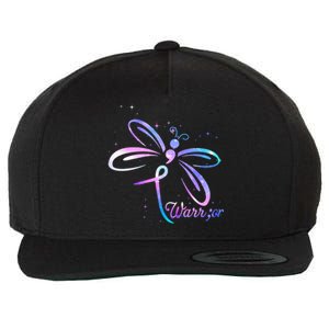 Dragonfly Warrior Suicide Prevention Awareness Wool Snapback Cap