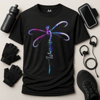 Dragonfly Warrior Semicolon Suicide Prevention Awareness Cooling Performance Crew T-Shirt
