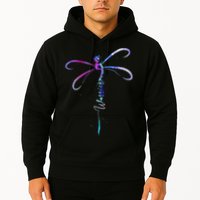 Dragonfly Warrior Semicolon Suicide Prevention Awareness Hoodie