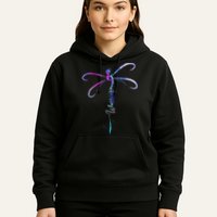 Dragonfly Warrior Semicolon Suicide Prevention Awareness Hoodie
