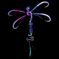 Dragonfly Warrior Semicolon Suicide Prevention Awareness City Backpack